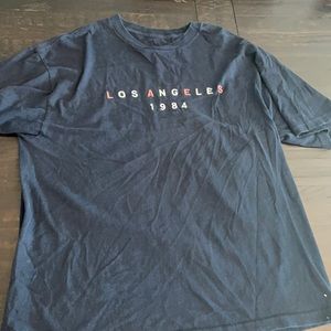 Dark blue Brandy Melville oversized top